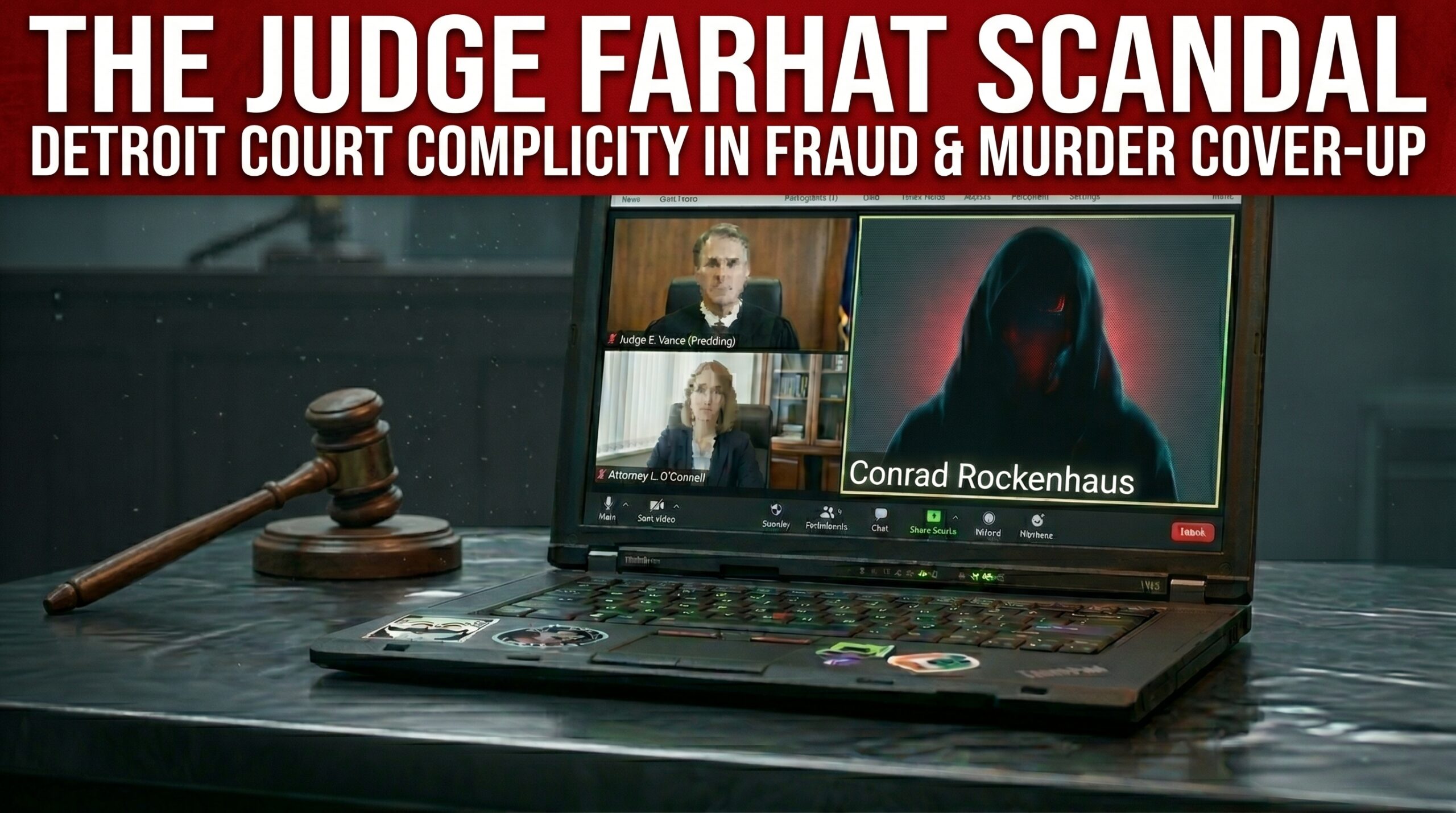 The Judge Farhat Scandal: Detroit Court & Active Complicity in Murder, Fraud and Post-Mortem Cover-Up
